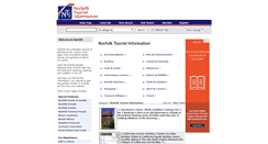 Desktop Screenshot of norfolktouristinformation.com